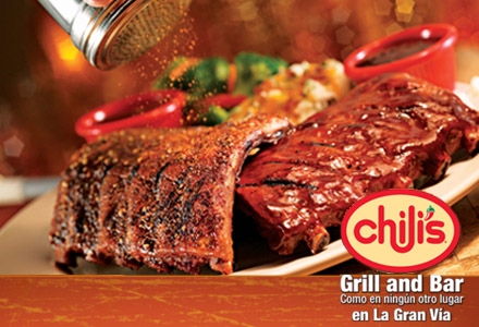 [Imagen:¡Paga $9 y consume $18 en todo el delicioso menú de Chili's Grill &amp; Bar!]