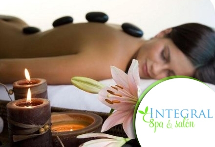[Imagen:¡Paga $15 en lugar de $180 por 6 sesiones de masaje geotermales con piedras volcánicas en Integral Spa &amp; Salón!]