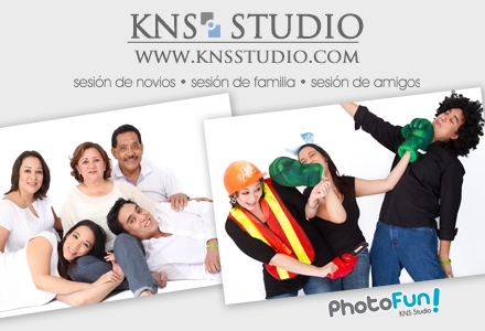 [Imagen:¡Paga $25 en lugar de $75 por 1 hora de sesión fotográfica y photofun + 1 impresión 8"x10" + 2 impresiones 6"x8" + 4 impresiones 4"x6" + 1 CD con las mejores fotografías de la sesión en KNS Studio Photo &amp; Video!]