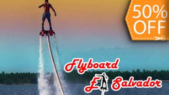 [Imagen:¡Paga $45 en lugar de $90 por 30 minutos de Flyboard en Rancho Alegre Lago de Coatepeque con Flyboard El Salvador!]