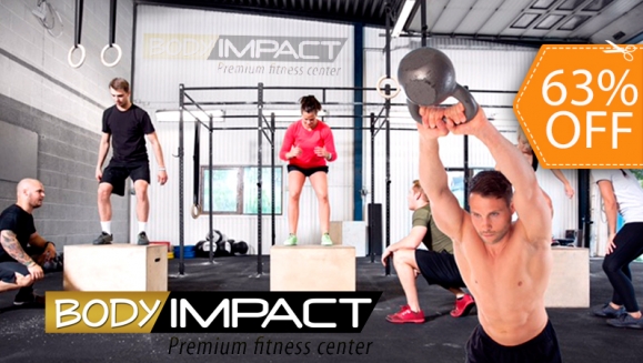 [Imagen:¡Paga $18 en lugar de $49 por un Mes de Entrenamiento Funcional Personalizado que Incluye: Cross Impact +  Boot Impact + Insane Impact + Artes Marciales Mixtas +  Pilates en Body Impact Premium!]