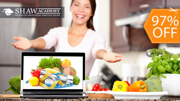 [Imagen:¡Paga $11 en vez de $395 por Curso Online con Acreditación Internacional de Nutrición Personal con Shaw Academy!]