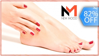 Manicure y Pedicure Spa con Esmaltado Permanente 