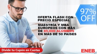 [Imagen:¡Descuento Flash Especial! MBA + Maestría a Elección ¡Cuádruple Certificación Universitaria Europea!]