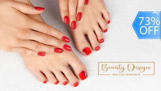 [Imagen:Manicure y Pedicure Spa + Aplicación de Gelish u Opi en Manos y Pies.]