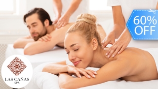 [Imagen:¡Las Cañas Spa! Día de Spa para 2: Masaje Relajante, Sauna, Jacuzzi y Más.]