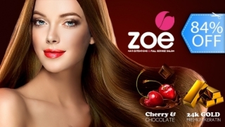 [Imagen:Alisado de Keratina a Elección entre 24K o Cherry &amp; Chocolate ¡Sin Restricciones! Kit de Mantenimiento y Más.]