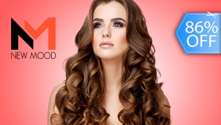 [Image: Tinte Completo o Matiz de Mechas + Cauterización + Gelish en Manos o Piesm]