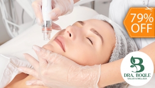 [Image: Limpieza Facial: Microdermoabrasión +  Alta Frecuencia + Exfoliación y Másm]