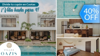 [Image: ¡Villa de Lujo Equipada para 4 en Monterrico! Habitaciones con A/C, Sala, Cocina, Jacuzzi, Piscinas y Más.m]