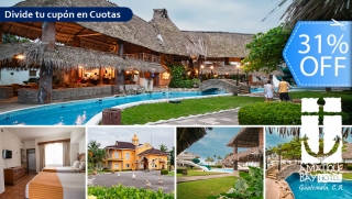 [Image: ¡Paraiso Tropical 5 Estrellas! Estadía para 2 Adultos y Hasta 2 Niños en Amatique Bay Hotelm]