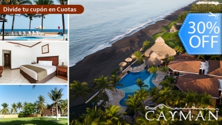 [Image: ¡Playa, Relax y Confort! Estadía Para 2 Adultos y Hasta 2 Niños en Hotel Cayman Suites en Monterricom]