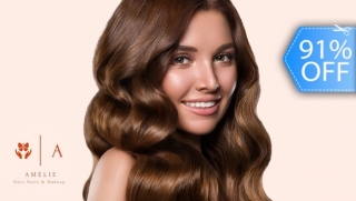 [Image: Tinte Completo + Cauterización + Tratamiento de Keratina + Corte + Ondas o Planchadom]