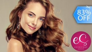 [Image: Tinte Completo + Corte de Puntas + Planchado + Tratamiento Reparadorm]