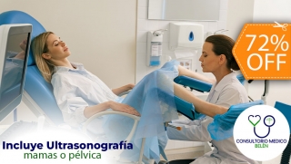 [Image: Citología + Ultrasonido Mamario o Pélvico + Evaluación +  60% OFF en 1 Ultrasonografía Extram]
