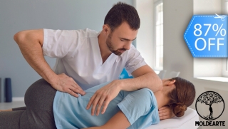 [Image: Tratamiento Quiropráctico con  Ajuste de Columna, Masaje Relajante, Cupping y Másm]