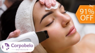 [Image: Renueva Tu Rostro: 1 Peeling de Ácido Glicólico + Espátula Ultrasónica o Martillo Fríom]