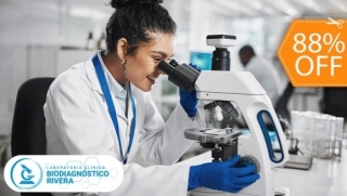 [Image: Exámenes Clínicos: Tiroideo Total, Diabético, Enfermedad de Transmisión Sexual y Másm]