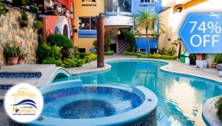 [Image: ¡Válido en Semana Santa! ¡Día de Relax para 2! Piscina, Sauna, Masajes, Plato de Tacos, Bebidas y Más.m]