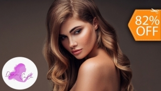 [Image: Mechas a Elección: Balayage Parcial (NO FULL), Babylights o Tradicionales + Tinte Basem]