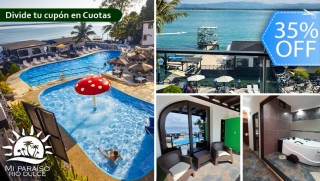 [Image: ¡Estadía de Lujo en Rio Dulce! 2 Noches en Master Suite, Jacuzzi, Balcón Panorámico, Piscinas, Desayunos y Más.m]