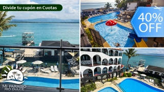 [Image: ¡Estadía Para 2 Personas en Río Dulce! Habitación Standard con AC + 2 Desayunos + Piscinas + Museo Privado y Másm]