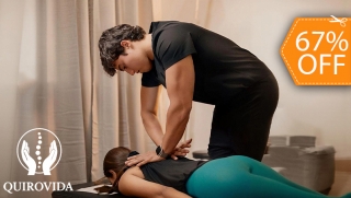[Image: Ajuste Quiropráctico Completo en Espalda, Cuello, Brazos y Piernas + Ventosas Terapéuticas o Electroterapiam]