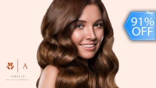 [Image: Tinte Completo + Cauterización + Tratamiento de Keratina + Corte + Ondas o Planchadom]