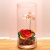 [Image: ¡Paga $20 en Lugar de $40 por Delicado Arreglo de 1 Rosa Preservada Tamaño XL + 1 Orquídea Artificial en Base Cilíndrica de Cristal!m]