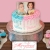 [Image: ¡Paga $30 en Lugar de $60 por Pastel Redondo de 20 Porciones con Relleno a Elección + Plaquita de Dulce + 10 Cupcakes con Pin Personalizado! ¡Solo 103 Disponibles!m]