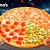 [Imagen:¡Banquete Mundialista en Domino's Pizza! ¡Paga $19 en Lugar de $30.23 por una Pizza Dominator de 16 Porciones con 4 Ingredientes a Elección + 8 Domiknots + Cinnabites + Bebida de 1.25 Lt!]