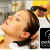 [Imagen:$25 por un lavado + un tratamiento de keratina + un planchado en Exclusive's Salon! (67% de descuento)]