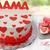 [Imagen:¡Paga $26 en lugar de $54 por Pastel Decorado para Mamá de 25 Porciones con Relleno Premium + Caja de 6 Cupcakes Decorados de Maryland!]
