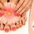 [Imagen:¡Paga Q65 en vez de Q260 por Manicure y Pedicure Express de Chocolate o Naranja + Aplicación de Gelish en Manos y Pies con Garantía en Nicky's Salón!]