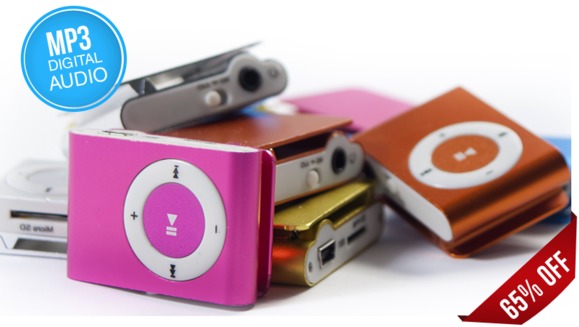 [Imagen:¡Lleva tu música a todas partes! ¡Paga Q35 en lugar de Q100 por Reproductor MP3 Tipo Miniclip + Cable USB + Audífonos!]