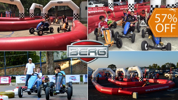 [Image: ¡Paga $130 en lugar de $300 por 2 Horas de Alquiler de Pista Inflable + 8 Karts (para Adultos y Niños) + Montaje de la Pista + 2 Operarios!m]