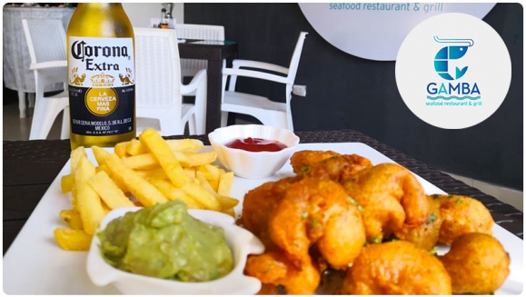 [Image: ¡Paga $10 y Consume $20 en Todo el Exquisito Menú de Mariscos y Asados!m]