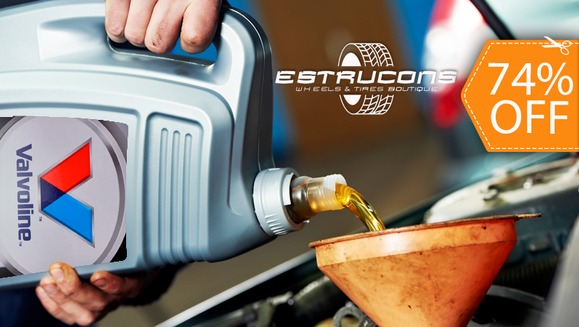 [Image: ¡Paga $26 en lugar de $101 por Cambio de Aceite Valvoline 20W50 + Filtro de Aceite + Alineado + Balanceo + Rotación de Llantas + Diagnóstico de Dirección y Suspensión + Limpieza de Frenos + Revisión de 18 Puntos!m]