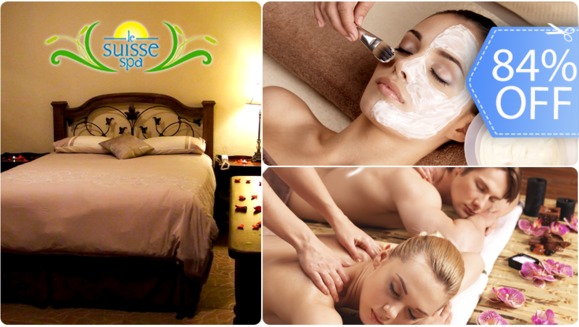 [Image: ¡Paga Q374 en lugar de Q2,400 por Relajante Estadía para 2 que Incluye: Habitación con Chimenea + Spa Ilimitado (Sauna-Jacuzzi-Hidroterapia) + Masaje Hindú + Mascarilla Facial + Facial Antiaging y 2 Tés Relajantes!m]