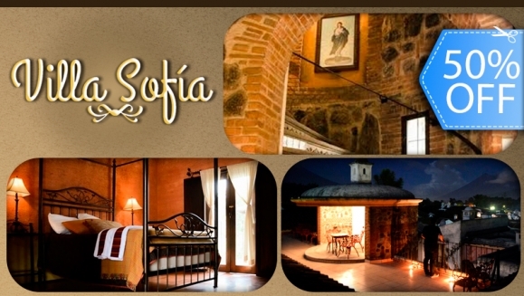 [Image: ¡Paga Q399 en vez de Q800 por Estadía de 1 Noche para 2 personas en Jr. Suite + 2 Desayunos!m]