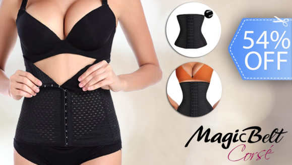 [Image: ¡Paga Q139 en lugar de Q300 por Faja Magic Belt Corsé para Corrección de Postura y Moldeo de Cintura!m]