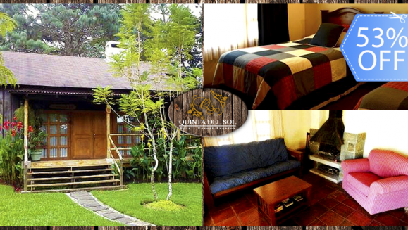 [Image: ¡Paga Q444 en vez de Q936 por Estadía para 2 personas en Cabaña Jr Equipada con Sala, Chimenea, Balcón y Más + 2 Desayunos + Jarra de Chocolate y Pan Dulce!m]