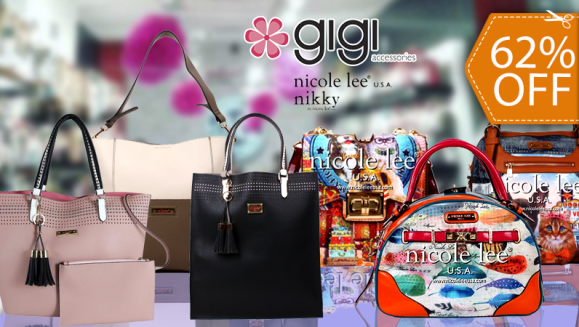 [Image: ¡Paga $45 en lugar de $119.99 por Carteras de Marca Exclusiva: Nicole Lee y Nikky!m]