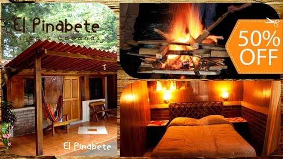 [Image: ¡Paga $85 en vez de $170 por Estadía de 1 Noche en Cabaña para 6 Personas + 6 Desayunos + Fogata Nocturna + Karaoke + Juegos de Mesa en Chalatenango! ¡Solo 33 Cupones Disponibles!m]