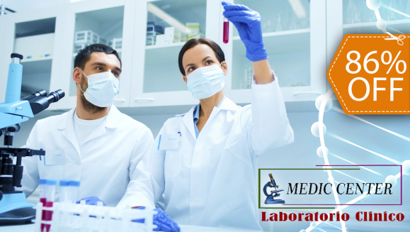 [Image: ¡Paga $16 en Lugar de $112 por Paquete de Exámenes de Laboratorio a Elección entre 5 Perfiles: Rutinario, Infanto-Juvenil, Digestivo, Prostático o Detección de HIV!m]