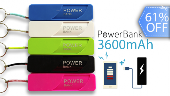 [Image: ¡Vacaciones con Carga Completa! ¡Paga Q39 en lugar de Q100 por Batería Mobile Power Bank para Cargar Teléfonos, MP3, MP4, Cámaras, Tablets y Más!m]