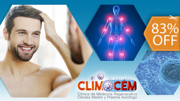 [Image: ¡Paga $200 en lugar de $1,200 y Elige entre 3 Sesiones de Plasma Rico en Factores de Crecimiento para Alopecia (Calvicie) o 2 Sesiones para Dolores Crónicos, Desgarros Musculares o Ulceras!m]