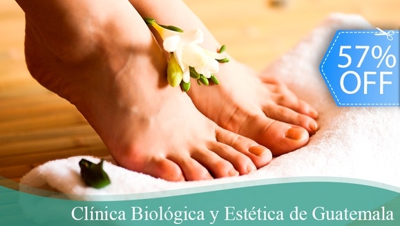 [Image: ¡Paga Q65 en lugar de Q150 por Pedicure Clínico en Seco que Incluye: Limpieza de Canales, Exfoliación, Recorte de Uñas, Eliminación de Callosidades, Limado, Detección Temprana de Enfermedades de la Piel o Uñas y Más!m]