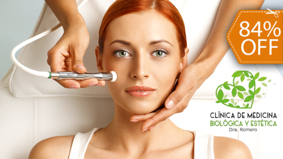 [Image: ¡Paga $17 en Lugar de $105 por Fototerapia Láser Antiacné, Antiarrugas o Antimanchas + 1 Microdermoabrasión + 1 Exfoliación + Limpieza Facial con Mascarilla de Carbón Activo + Consulta Médica!m]