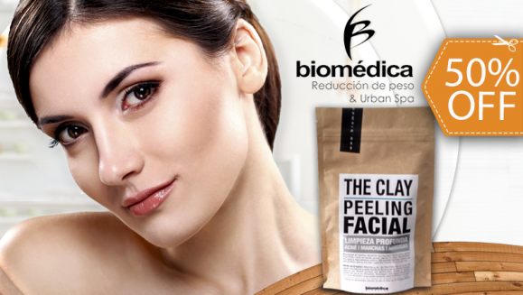 [Image: ¡Paga $25 en vez de $50 por Fabuloso Kit de Peeling Facial para uso en Casa Marca “The Clay” para Eliminar Acné, Manchas, Estrías, Puntos Negros, Cicatrices, Ojeras y Arrugas! ¡Hasta 6 meses de Tratamiento!m]